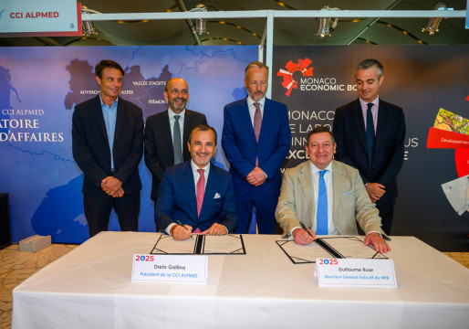 Le MEB au salon Monaco Business : Signature d’un protocole d’accord avec les CCI Alpmed et Conférence Club Eco sur l’excellence de l’éducation en Principauté